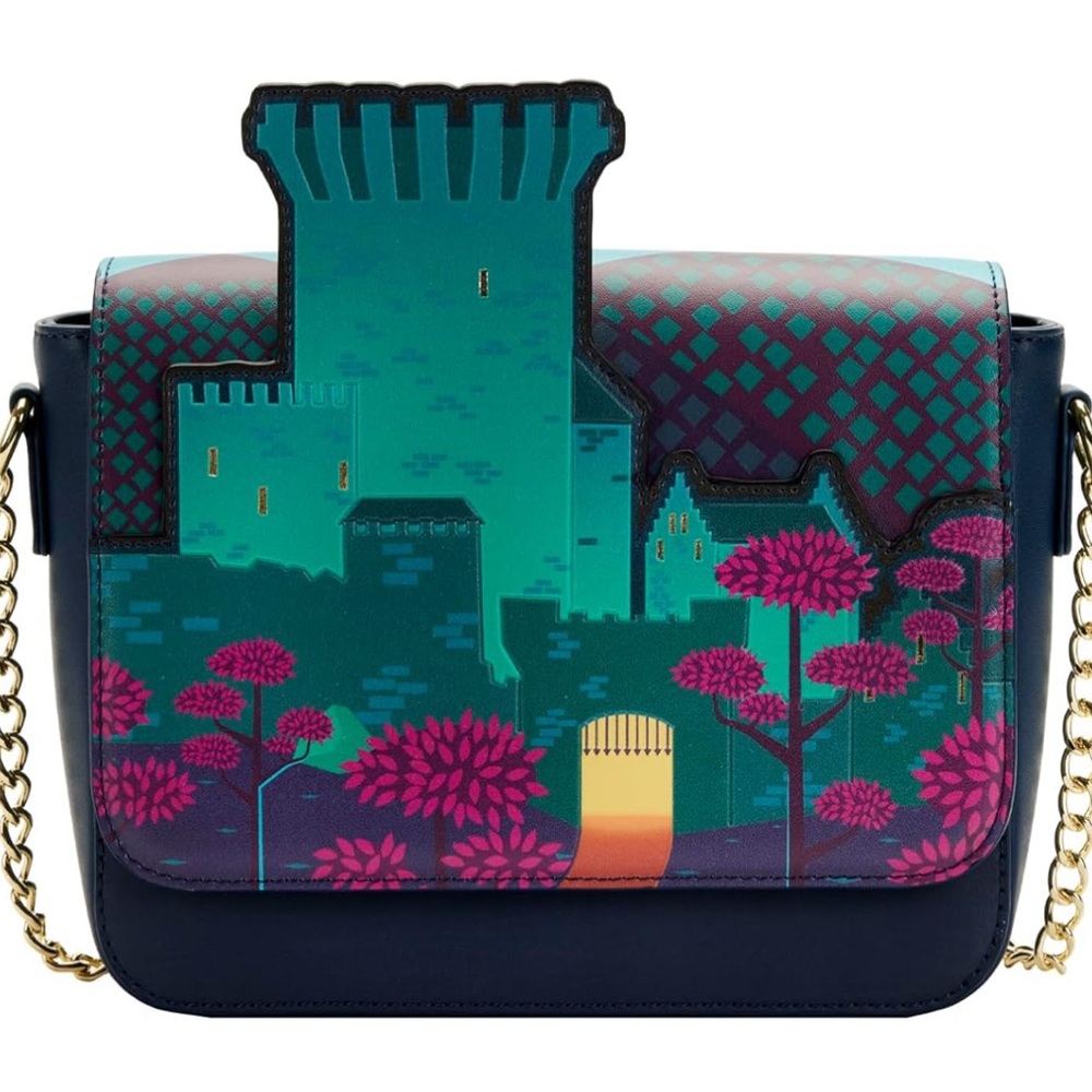 Loungefly DISNEY BRAVE PRINCESS CASTLE SERIES CROSS BODY BAG
